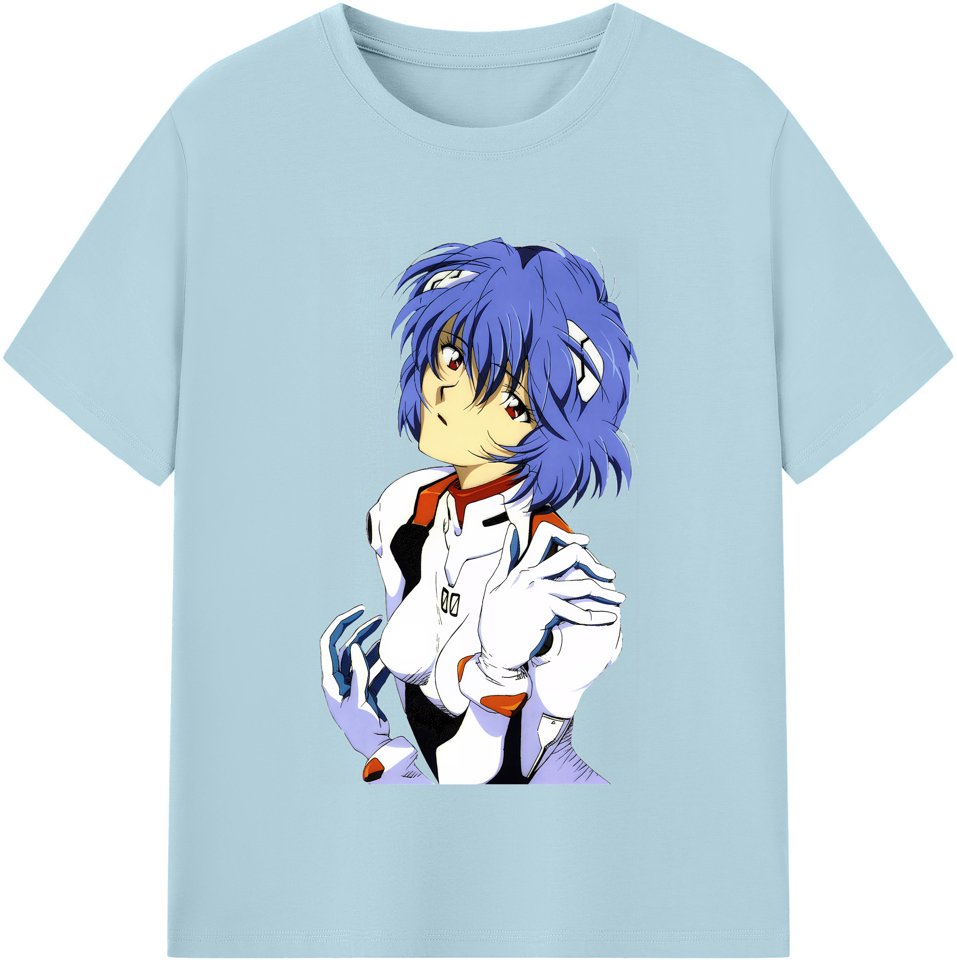 （画像用） EVA 新世紀エヴァンゲリオン 綿100％半袖Tシャツ（フロントプリント）